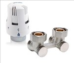 Thermostatic set THERMO SET with angular valves VKO